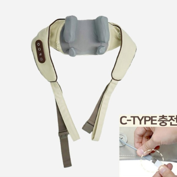 벤하임 무선 목어깨 온열 마사지기 BNM