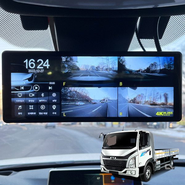 타타대우 더쎈 호환 블루투스 호크W9 블랙박스