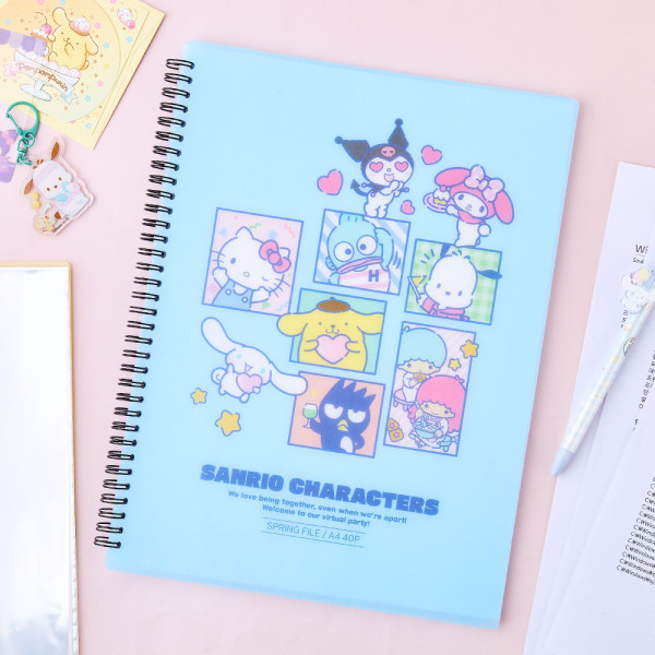 산리오 스프링 화일 40P