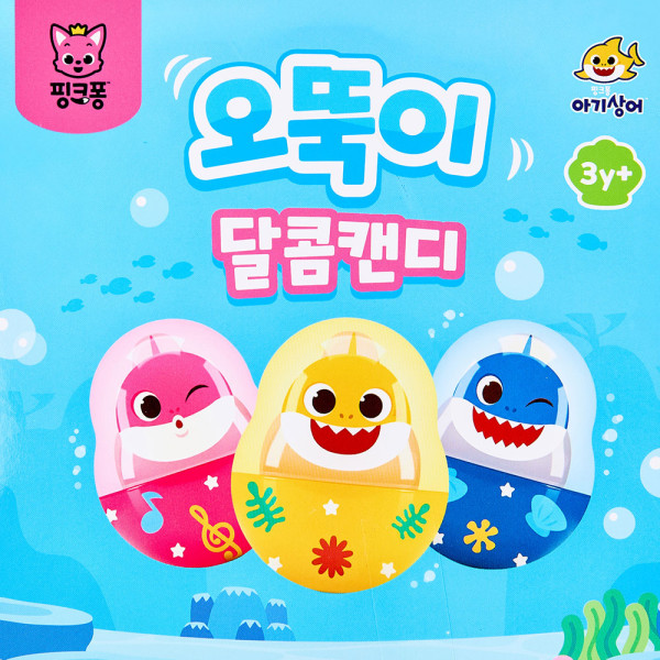 핑크퐁 아기상어 오뚝이 달콤캔디