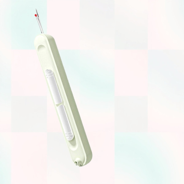 꿰기 제거기 바늘가이드 2IN1 바늘 실끼우기 실뜯개