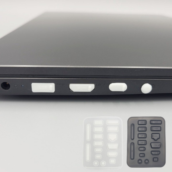노트북 PC 포트 보호캡 USB HDMI 먼지 마개 세트