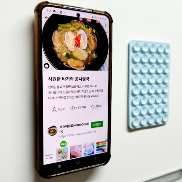 휴대폰 흡착 패드 스마트폰 빨판 거치대