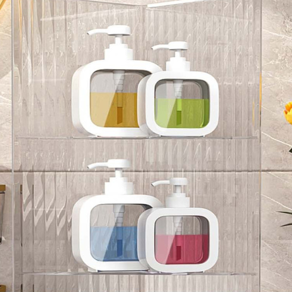 투명 주방세제 핸드워시 샴푸 물비누 디스펜서 용기