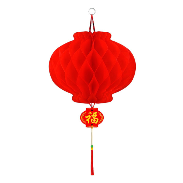 주름 홍등 장식 대형