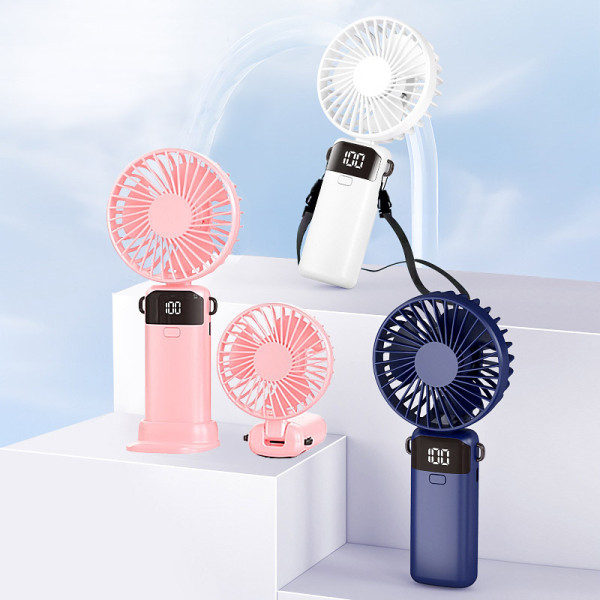 5단바람 휴대용 손풍기 LED 핸디형 선풍기 S13193